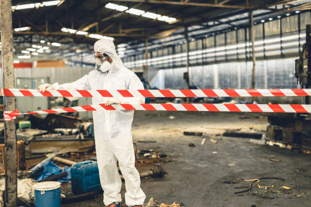 Professional Odor Removal technician working in Paso Robles, CA